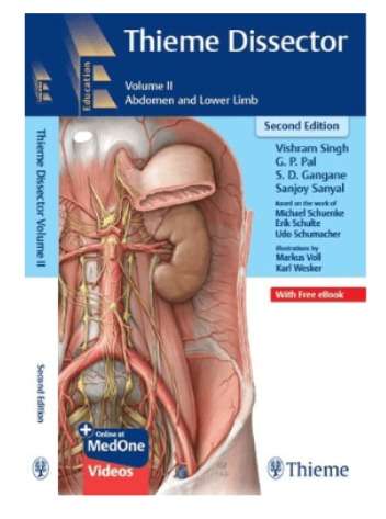 Thieme Dissector Volume 2: Abdomen and Lower Limb